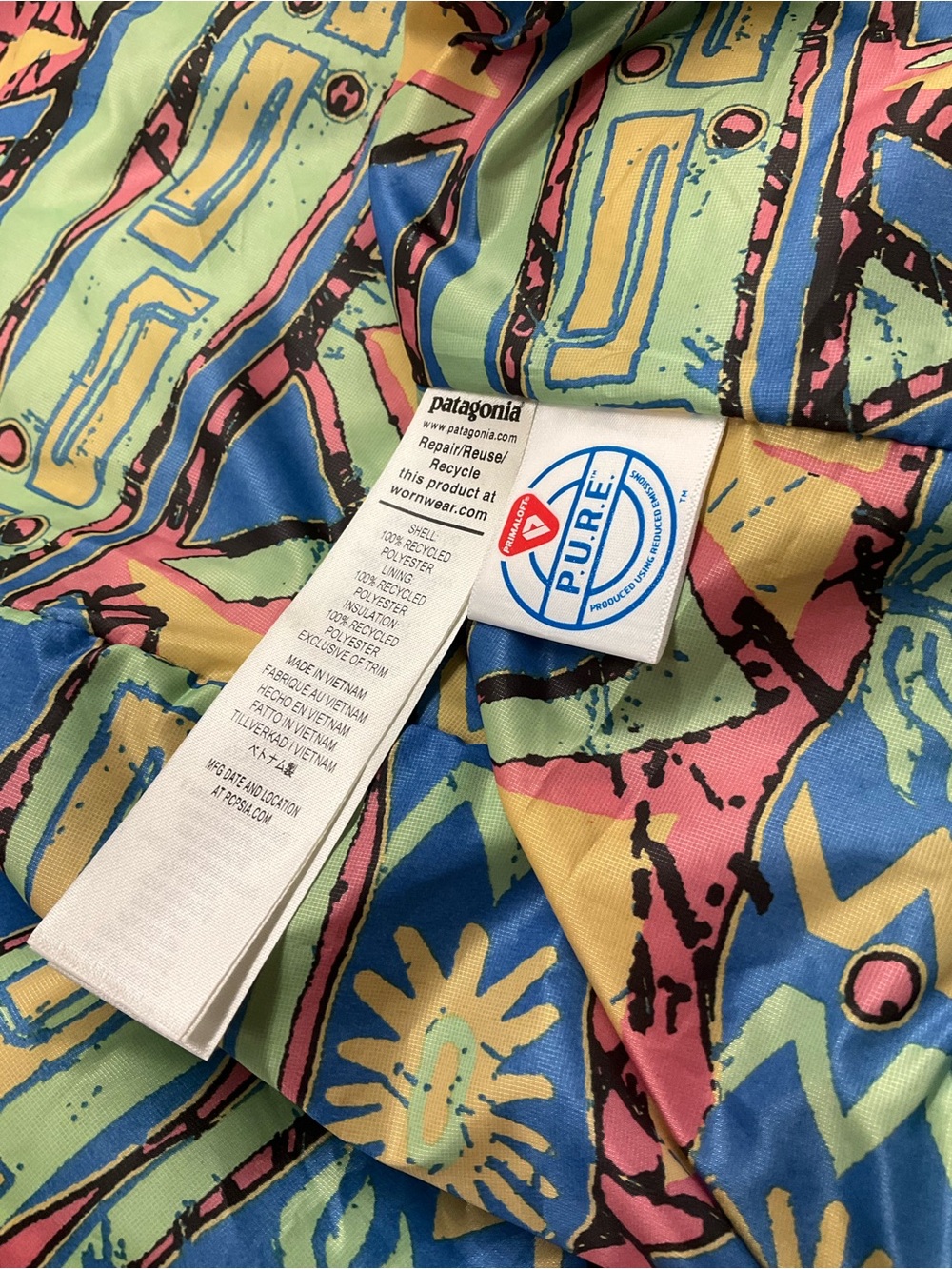 Patagonia Nano Puff Jacket Women's Subtidal Blue S - Picture 6 of 7